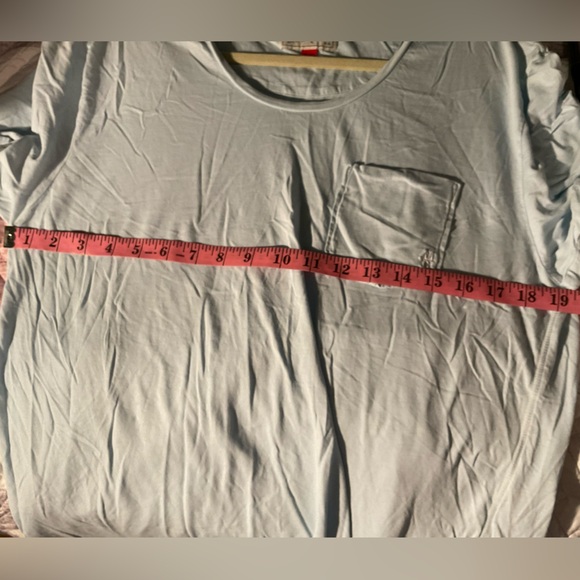 MILLS BROTHERS Women’s Pale Blue T Shirt - Picture 9 of 10